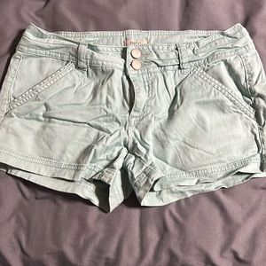 BKE baby blue shorts size 26